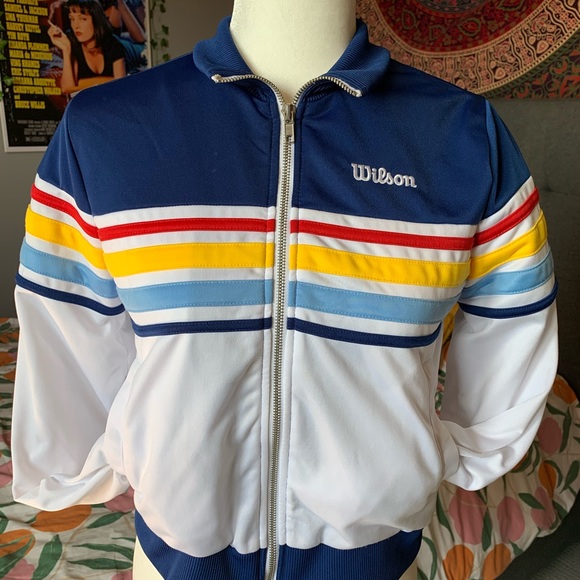 FOREVER 21 x WILSON TENNIS JACKET - Picture 1 of 4